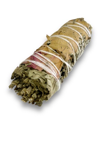 Salvia Blanca y Rosas