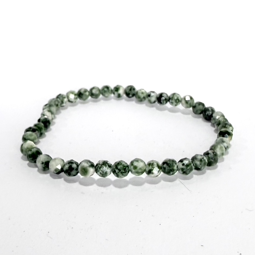 Ágata Árbol Facetada 2mm