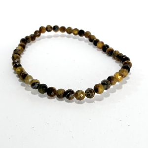 Ojo de Tigre Facetada 2mm