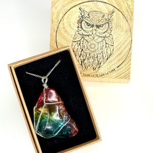 Collar de Cuarzo Aura