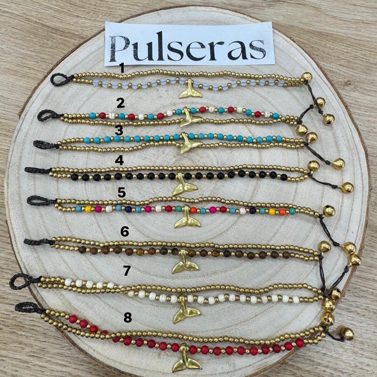 Pulsera Mineral Cola de Ballena