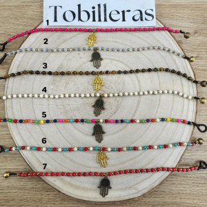 Tobillera Mineral Mano de Fátima