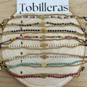 Tobillera Mineral Flor de la Vida