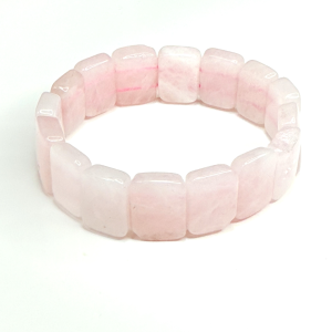 Brazalete Cuarzo Rosa