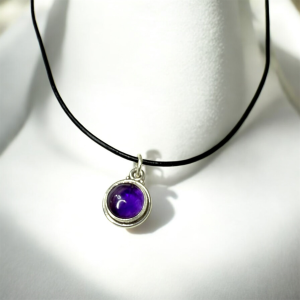 Collar de Amatista en Plata