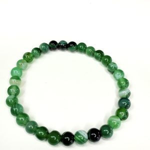 Ágata Bandeada Verde 6mm