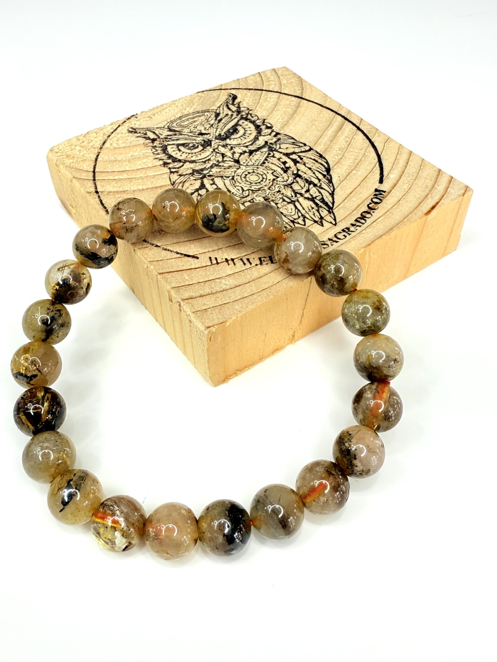 Cuarzo Rutilado 8mm - Imagen 2