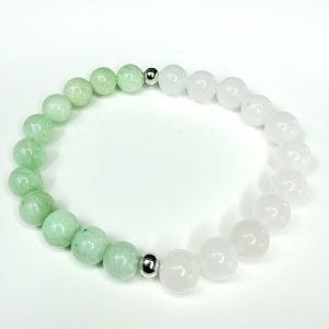 Dual Angelita y Jade Blanco 8mm