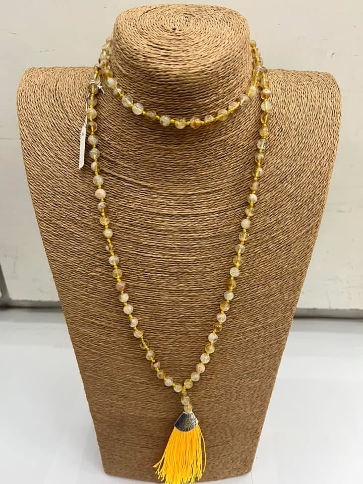 Japa Mala Citrino 108