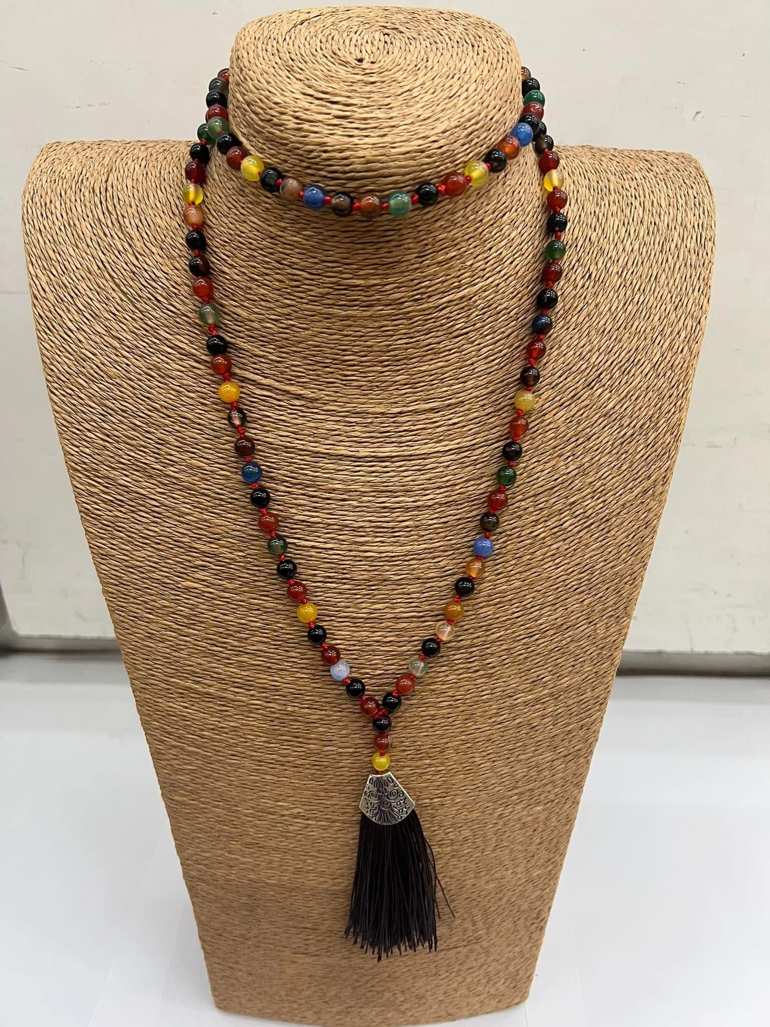 Japa Mala Multicristal 108