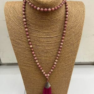 Japa Mala Rodonita 108