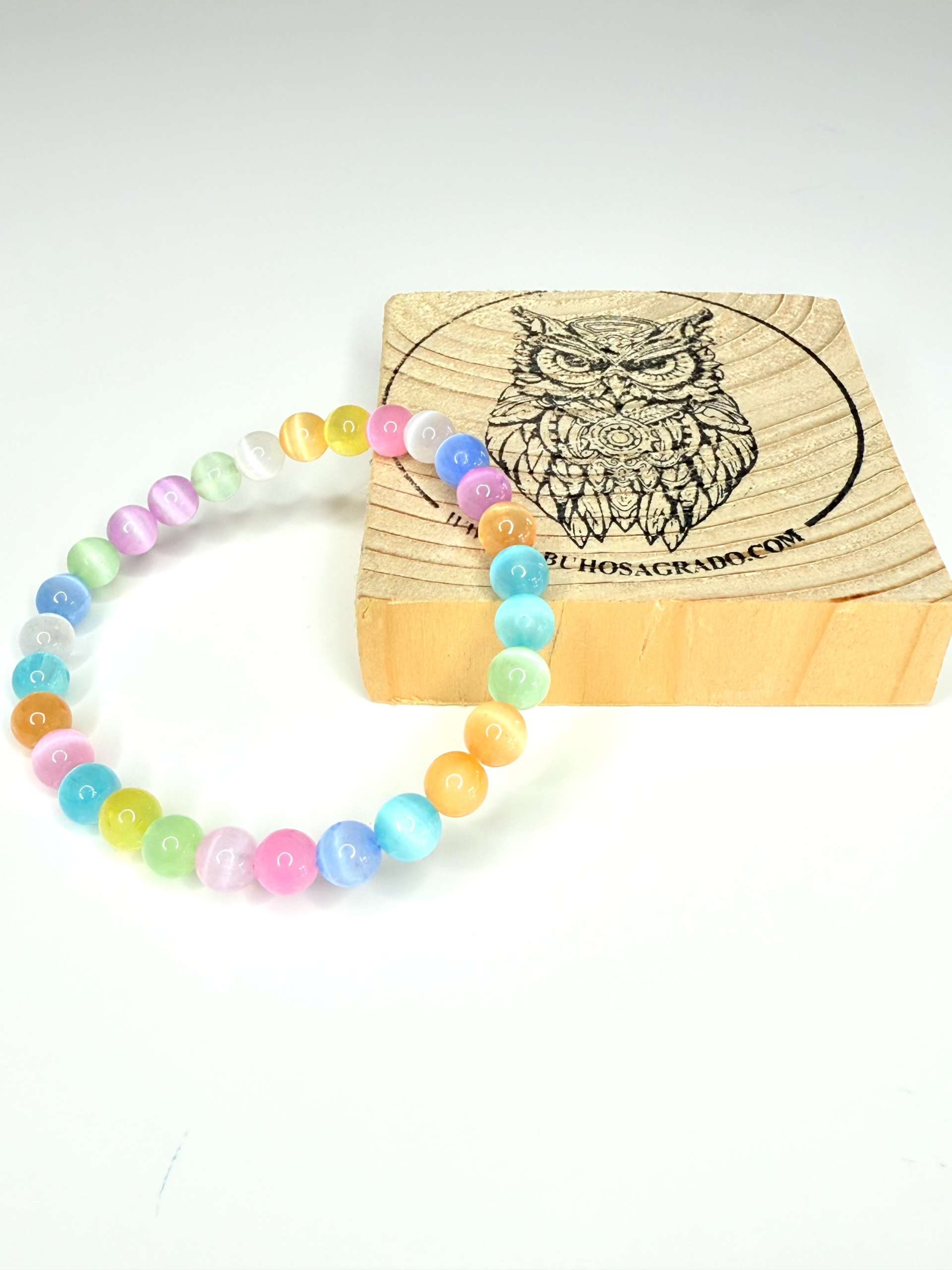 Selenita Arcoiris 6mm - Imagen 2